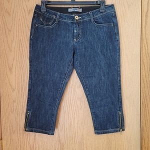tyte denim jeans capri length size 11